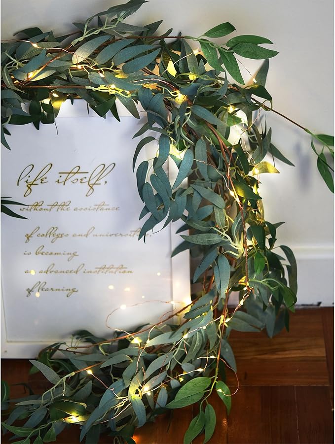 FiveSeasonStuff 2 Mix Rustic Willow Garlands, Bendable Artificial Greenery Vine - Image 4