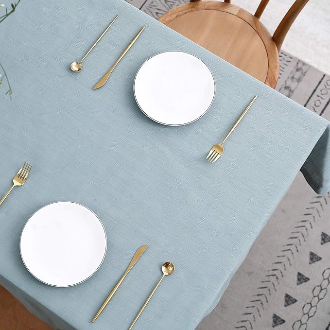 maxmill Lux Faux Linen Tablecloth - Image 3