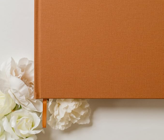 MUUJEE Personalized Guestbook in Terracotta - Image 4