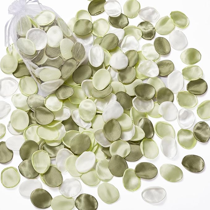 Serwalin 300Pcs Silk Rose Petals Artificial Flower Petals by Serwalin