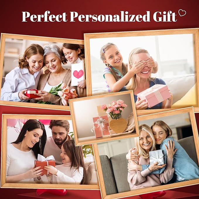 Custom Picture Frames with Photos, Customized Photo Frame with Night Light - Image 9