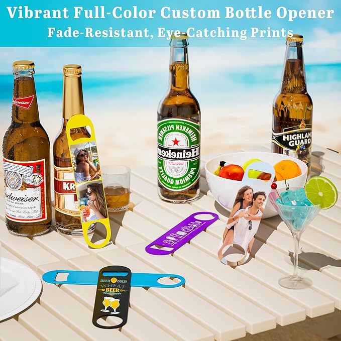 5-100 Custom Bottle Opener, Personalized Bottle Opener Stainless Steel - Image 4