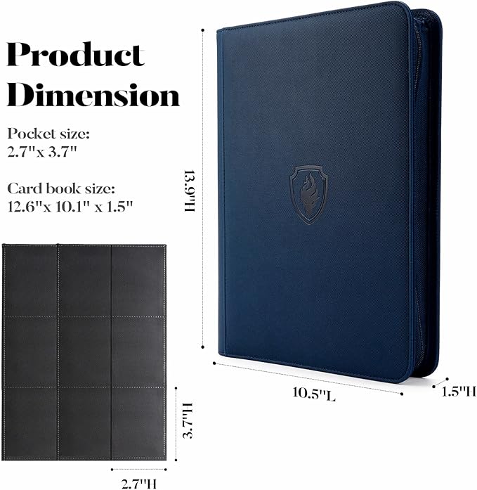 360 9 Pocket Zipper Binder - Image 6