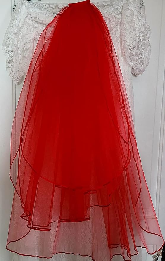 Women's Short Wedding Veils - Image 4