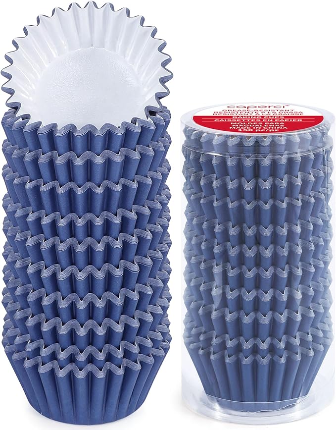 Caperci Grease-Resistant Standard Cupcake Liners 150 Counts by Caperci