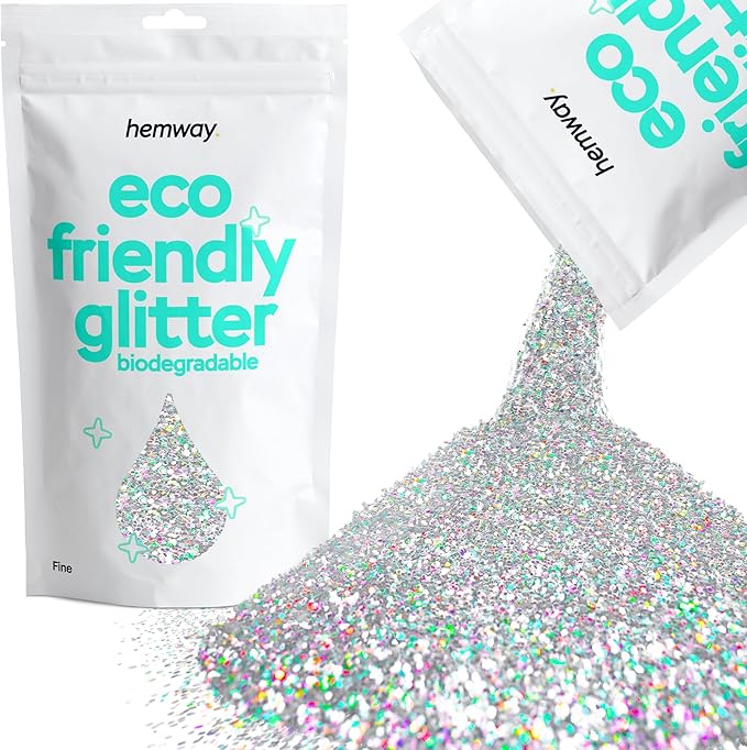 Hemway Eco Friendly Biodegradable Glitter 100g / 3.5oz Bio Cosmetic Safe by Hemway
