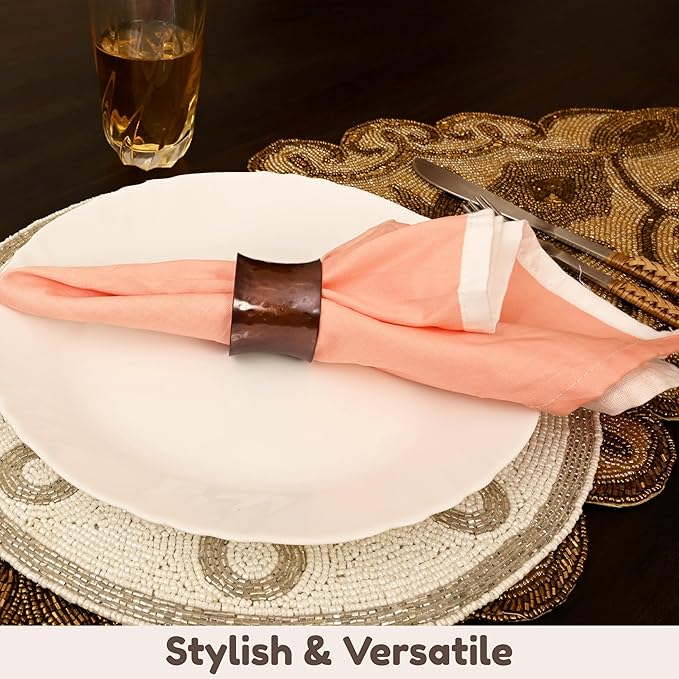 Drum Napkin Rings Set of 12 - Image 3