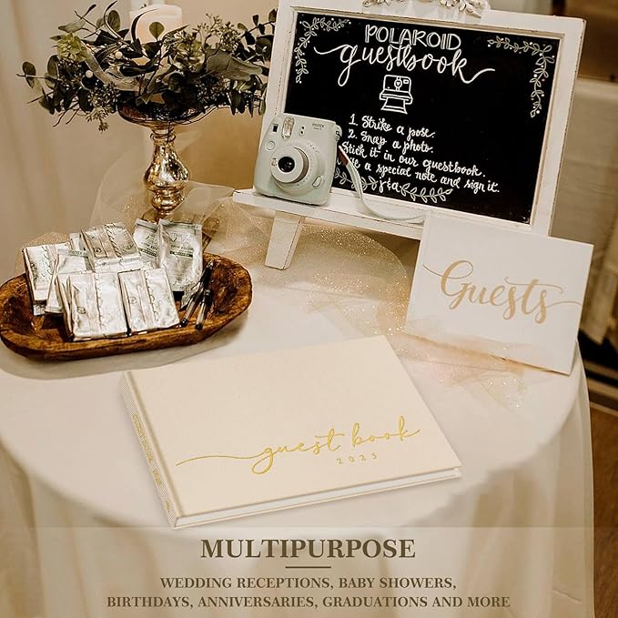 Lanpn Wedding Guest Book 2025 - Image 5