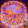 LAMPHOME 33ft Halloween Decorative Mini Lights, 100 LED Transparent Wire Fairy by ULL