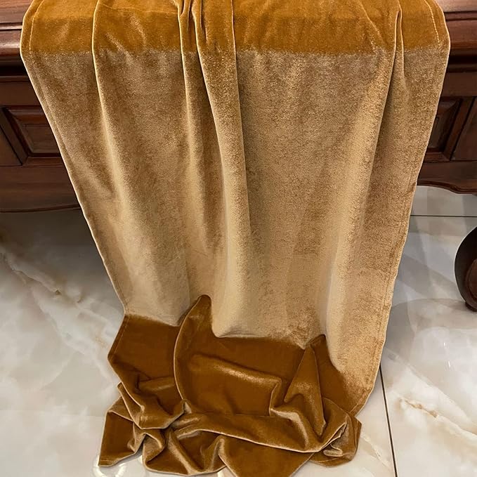 Luxurious Velvet Table Runner, 10ft Wedding Reception Decorations, 20x120inch - Image 5