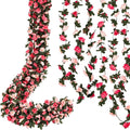 12 Pcs 99 Ft Flower Garland Rose Vines, Flower Vine by CHICNOOK