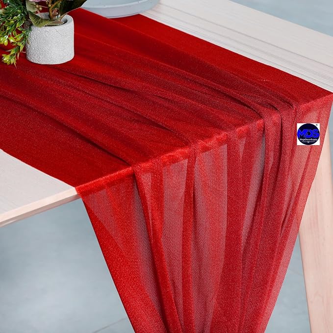 MDS Halloween Chiffon Table Runner - Image 4