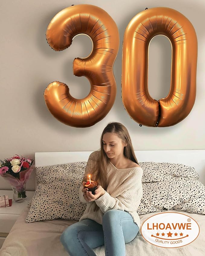 Number 15 Orange Balloons 40 Inch Giant Foil Helium - Image 6