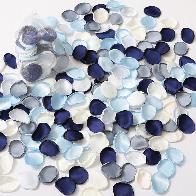 Serwalin 500Pcs Silk Rose Petals Artificial Flower Petals by Serwalin