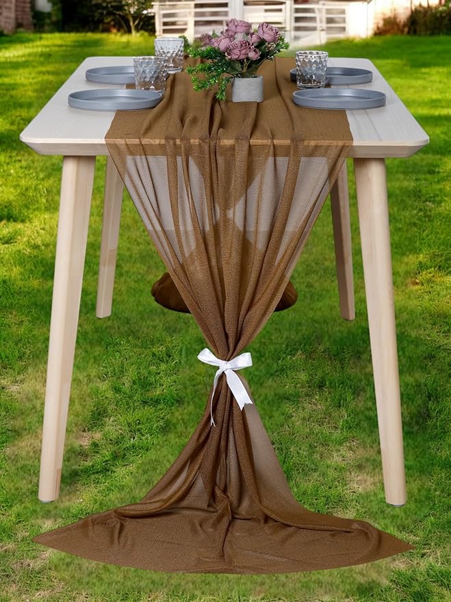 MDS Halloween Chiffon Table Runner by MDS