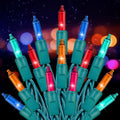 Brightown Multicolor Christmas String Lights, 200-Count 50ft Incandescent Bulb by Brightown