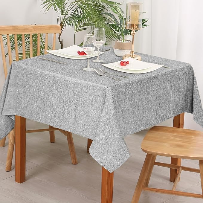 Hiasan Faux Linen Square Tablecloth - Image 2