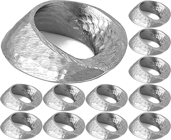 Mobius Metal Napkin Rings by ALPHALivingHOME