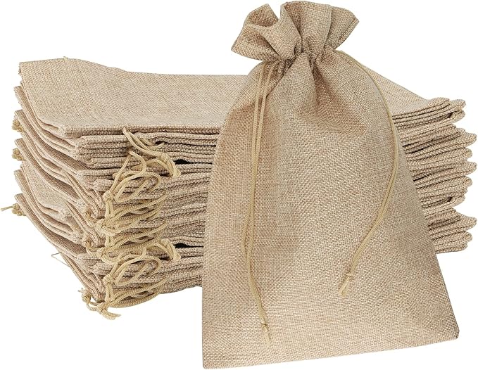 MOUYAT 30 PCS 8 x 12 Inch Burlap Bags by MOUYAT