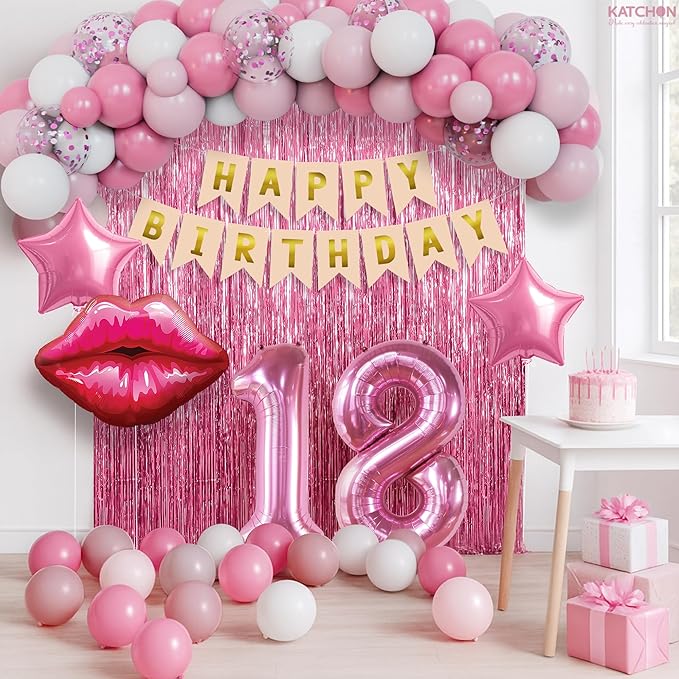 KatchOn, Girls & Her | Pink Party Decorations - Image 6