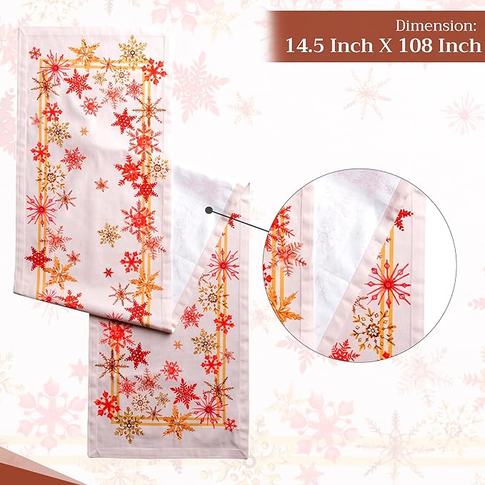 Maison d' Hermine Table Runner 100% Cotton Single Layer Table Runners 108 - Image 4
