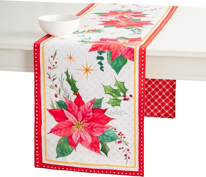 Maison d' Hermine Table Runner 100% Cotton Double Layer Table Runners 108 by MaisondHermine