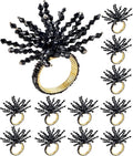 12-Pcs Decorative Napkin Rings by CLEENTABLE