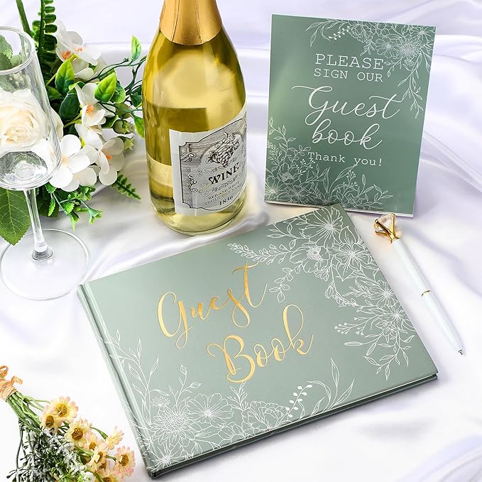 Wedding Guest Book Personalized Photo Guestbook to Sign at Reception Wedding - Image 4