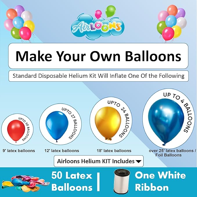 Airloons Helium Balloon Kit - Image 6