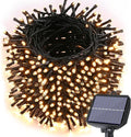 Toodour Solar Christmas Lights, 121ft 350 LED 8 Modes Outdoor Christmas String by Toodour