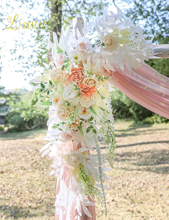 Wedding Arch Flowers, Artificial Flowers - Image 3