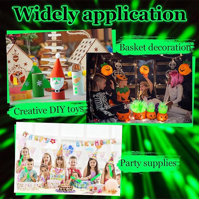 150 Pcs Green Glow Sticks Bulk 4 Inch Emergency Bright Light Sticks - Image 5