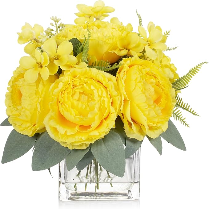 ENOVA FLORAL Artificial Flower Arrangement by EnovaFloralInc