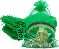 TheDisplayGuys 100-Pack 4x6 Light Green Sheer Organza Gift Bags by TheDisplayGuys