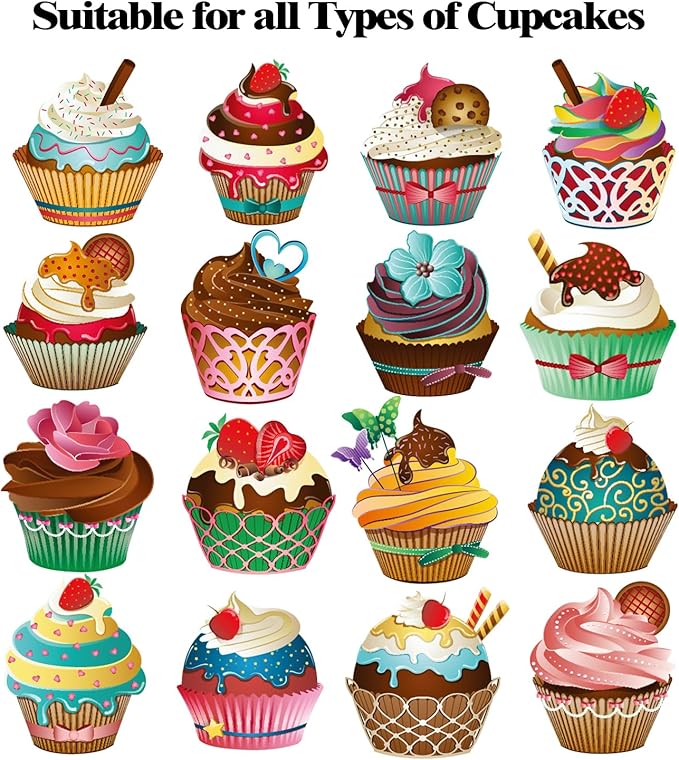 20 PCS 6.5 x 6.5 x 4 inch Paper, Cupcake Boxes - Image 6