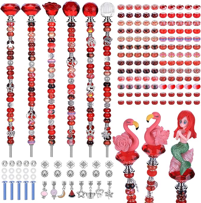 158 Pcs DIY Fairy Wand Garden Stakes Kit, Stainless Steel Stakes by AIPRIDY