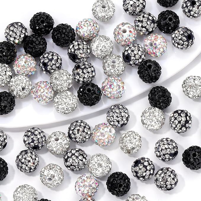Novani 288pcs 10mm Round Rhinestone Beads - Image 4