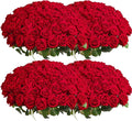 Auihiay 104pcs Red Roses Artificial Flowers by Auihiay