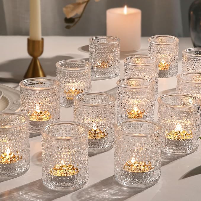 36pcs Votive Candle Holders, Tealight Candle Holder by TRIRITE