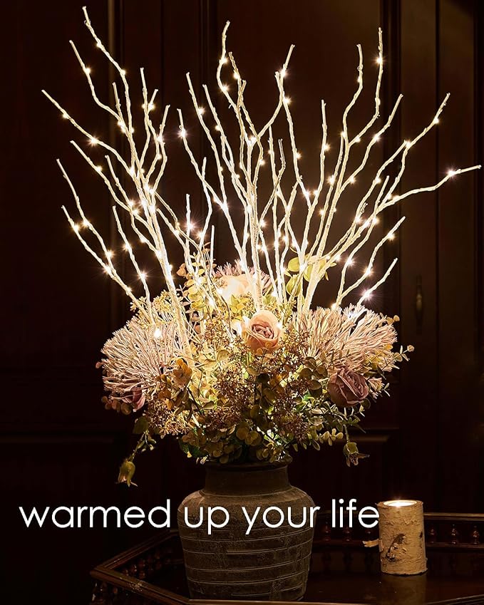 Birchlitland Lighted Birch Branch - Image 3