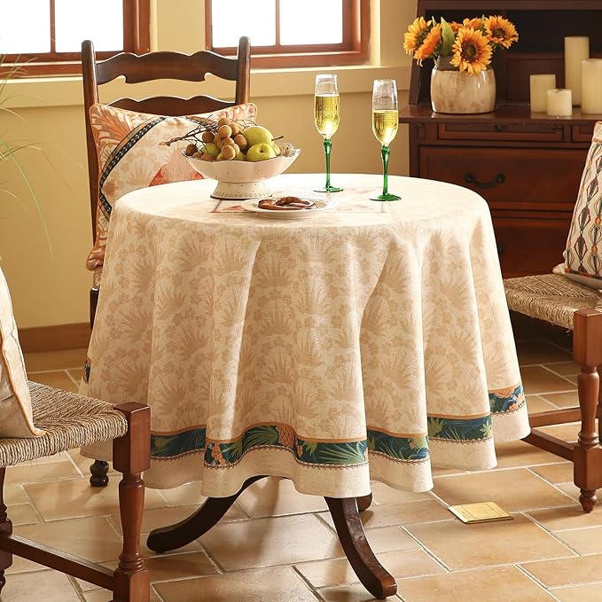 patdrea Designer Linen Tablecloth - Image 3