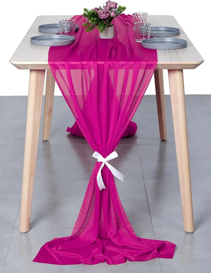 MDS Halloween Chiffon Table Runner - Image 7
