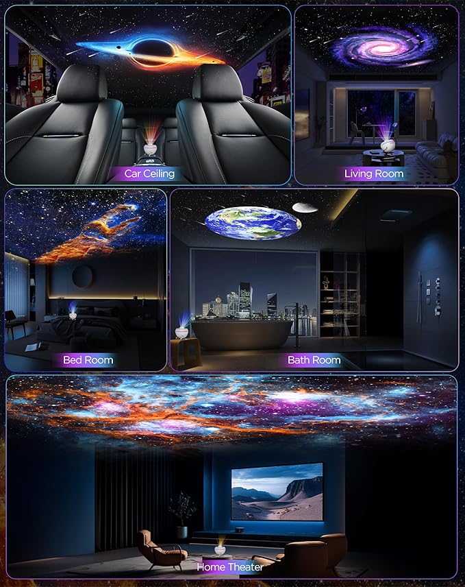 Galaxy Projector, 13 in 1 HD Planetarium Galaxy Star Projector - Image 9