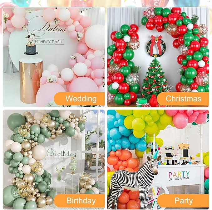 Balloon Arch Stand Kit 8.2ft and 5ft, Heavy Duty Base - Image 5