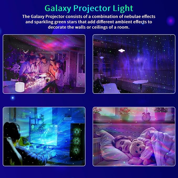 Galaxy Projector, Bedroom Star Projector, Galaxy Light Projector - Image 5