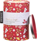 M&SENSE Strawberry Souffle Scented Candle, Medium Jar Candle 11.3oz Natural Soy by MSENSE