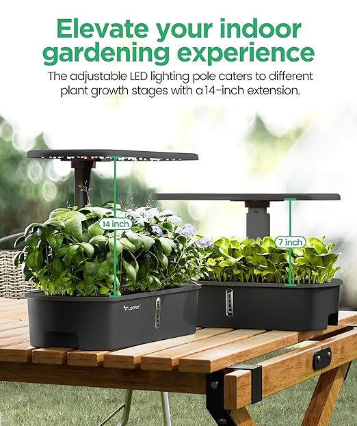 LETPOT LPH-Air Hydroponics Growing System Kits, APP & WiFi Controlled Smart - Image 5