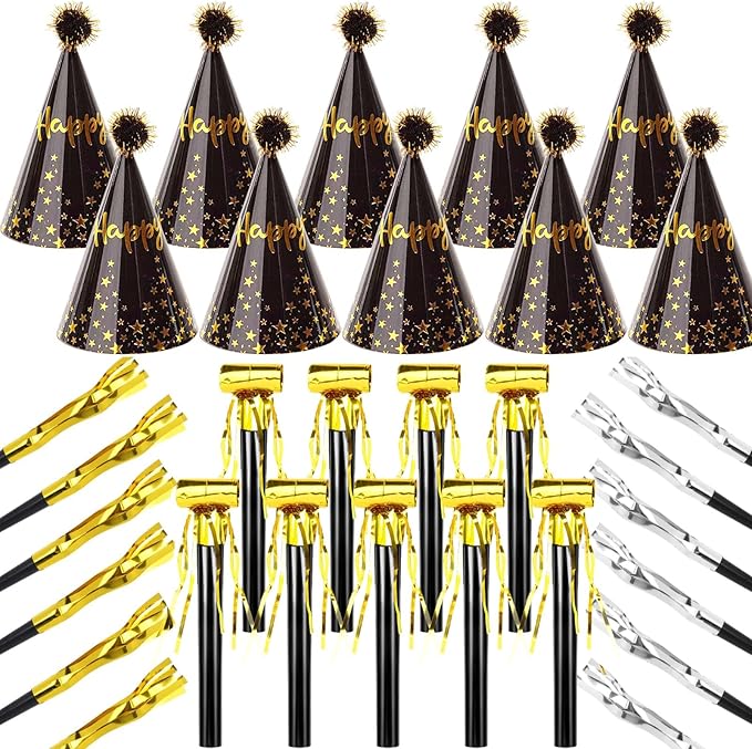 34 Pcs Birthday Party Hats by JOYEONDEF