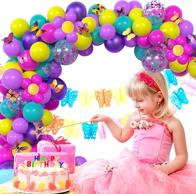 Togvu Pink Blue Purple Balloon - Image 3