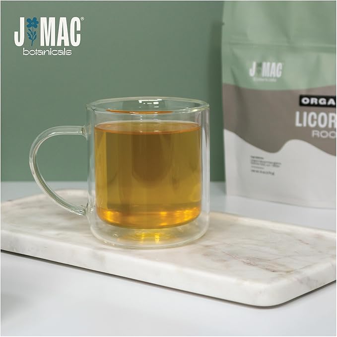 J MAC BOTANICALS Organic Licorice Root Tea, Cut and Sifted, Dried Herb - Image 3